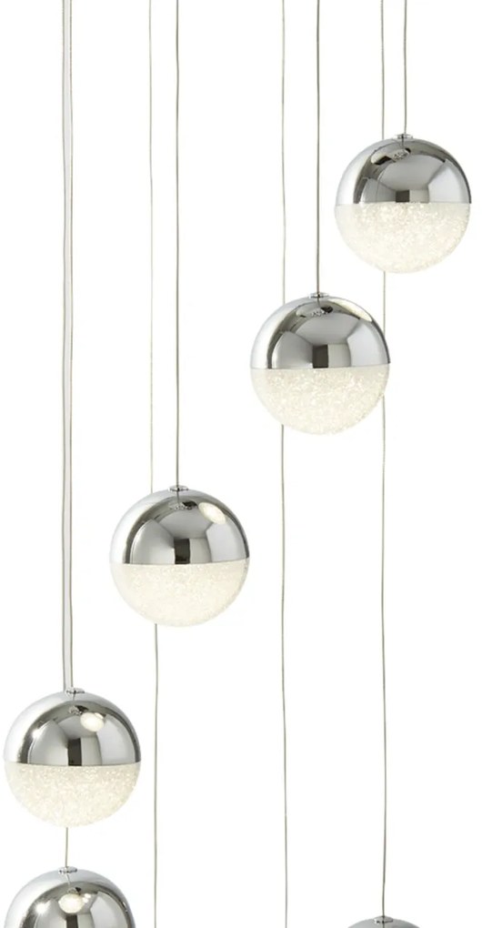Lustra LED design modern 35cm Marbles 8L 5848-8CC SRT