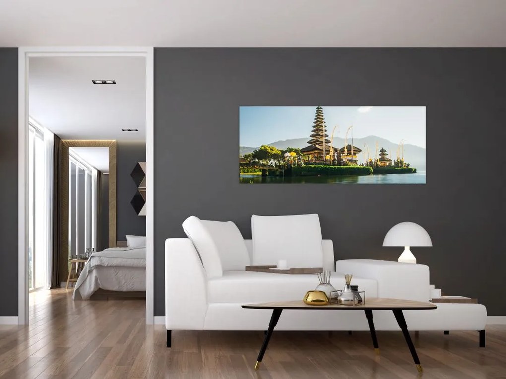 Tabloul Mount Batur (120x50 cm)