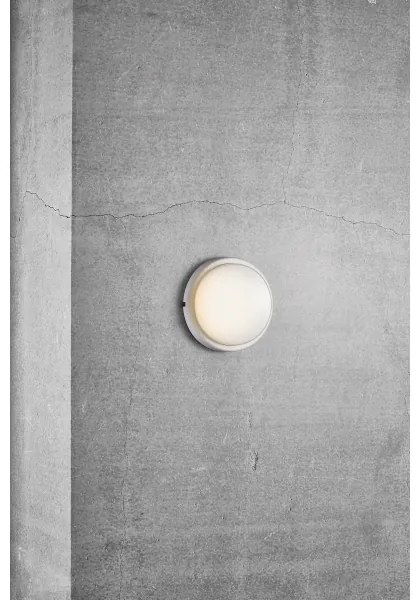 Aplică LED de exterior CUBA LED/6,5W/230V IP54 d. 17,5 cm alb