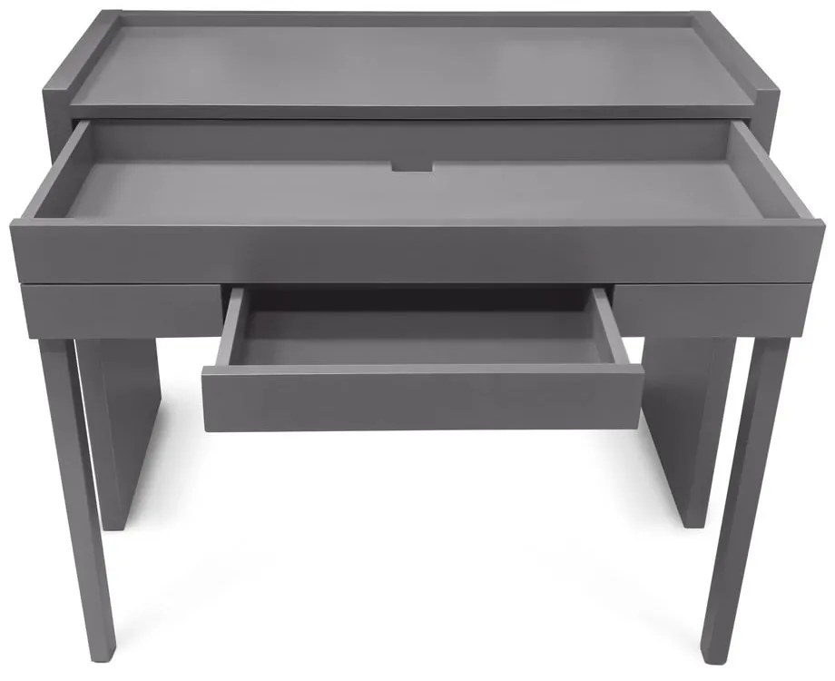 Birou gri 36x110 cm Mel - Woodman