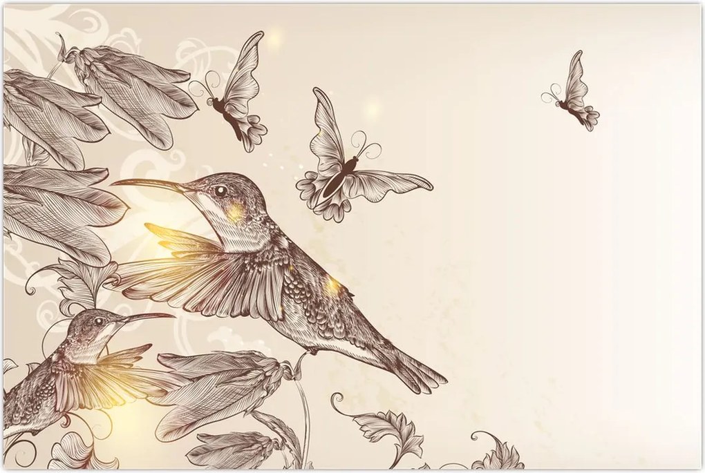 Tablou - Colibri (90x60 cm)