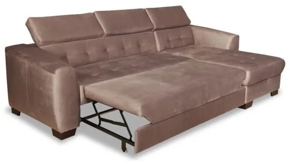 Coltar extensibil Karma Dreapta, 5 Locuri, Maro, 291 x 177 x 86 Cm