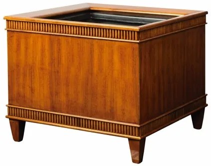 Ghiveci cu auto-irrigare din lemn de cireș DESIDERI, diferite variante - Hobby Flower Dimensiuni: 53 x 53 x 50
