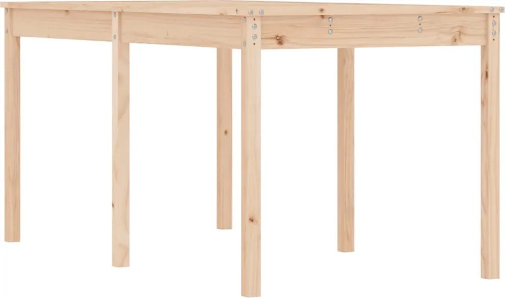 vidaXL Măsuță de grădină, 159,5x82,5x76 cm, lemn masiv de pin