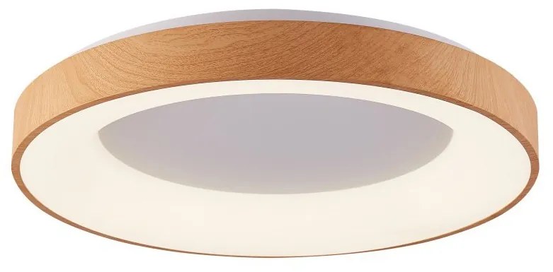 Lustra LED cu telecomanda design slim SANTANA TOP 68 CCT WO