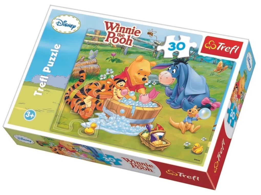 Puzzle Trefl Puzzle Winnie the Pooh - Purcel labaie, 30 piese