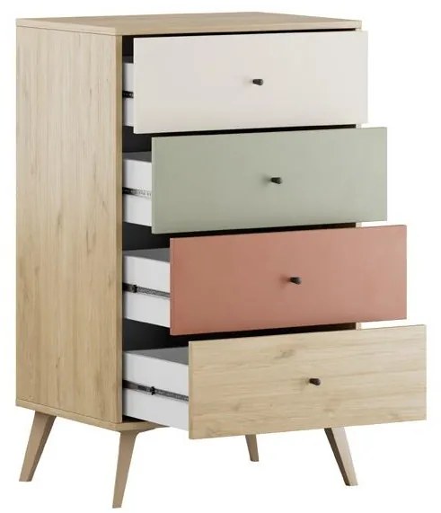 Comodă Seraphina 4 (multicolor) . 1109361