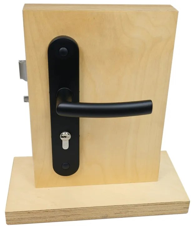 Fitinguri de siguranta R701.ZB72.TB3 - cu rozeta, negru