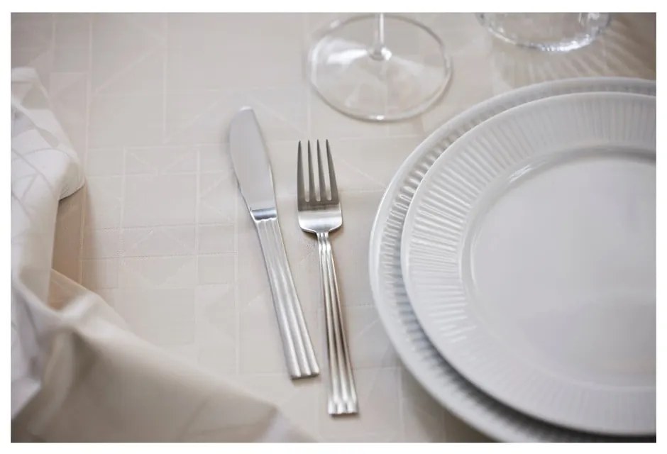 Tacâmuri argintii din oțel inoxidabil 16 buc. Thebe – Gense