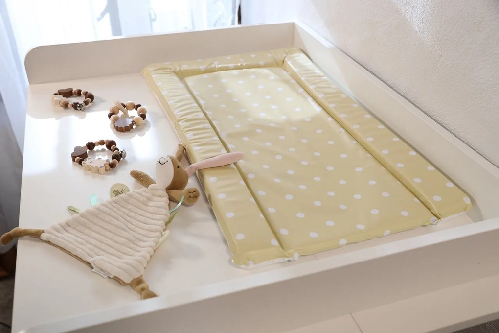 Saltea infășat M, 38x70 cm, beige polka dot