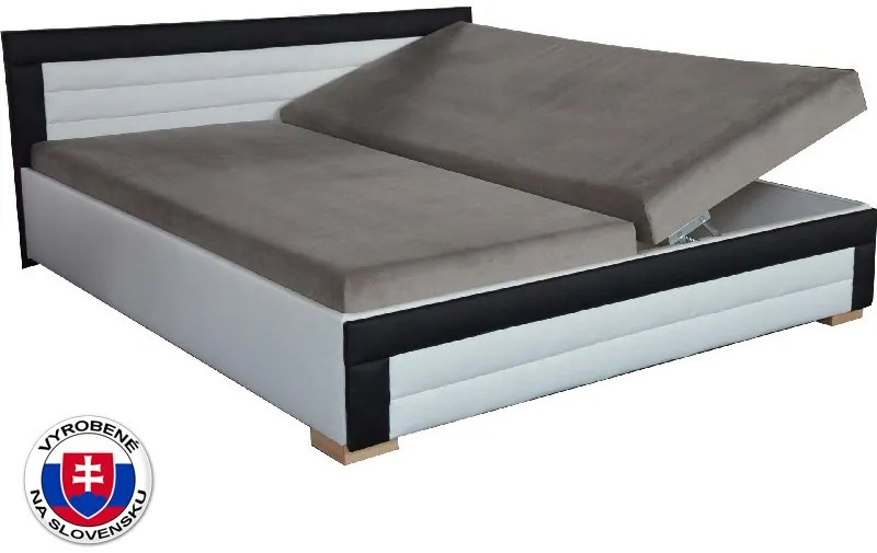 Pat matrimonial 180 cm Janette (cu saltele lux cu 7 zone). 774200