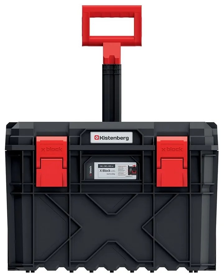 Valisa cu roti A, 40 cm, organizator, negru