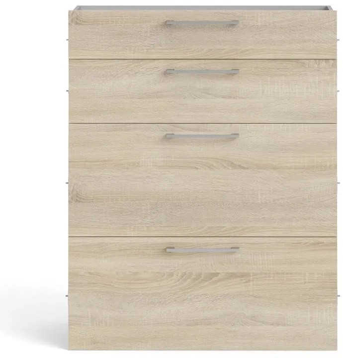 Componentă - sertare cu aspect de lemn de stejar 84x105 cm Prima – Tvilum