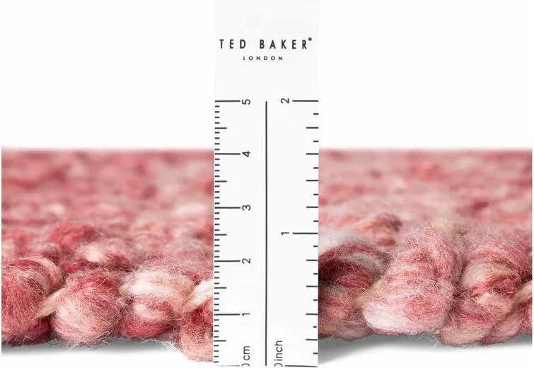 Covor roz închis țesut manual din material bouclé 160x230 cm Notting Hill Portobello – Ted Baker