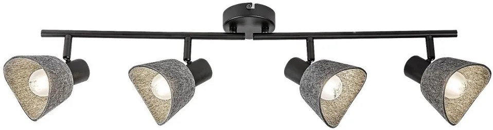 Plafoniera din material ecologic Farelia 4L