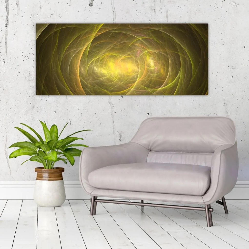 Tabloul modern abstract (120x50 cm)