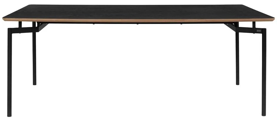 Masă de dining neagră 100x200 cm Alto – Støraa