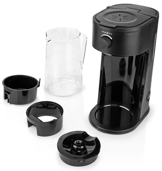 Nedis KAICM200FBK - Aparat cafea și ceai cu gheață 750W/230V