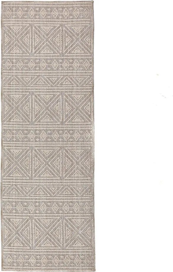 Covor tip traversă gri/bej lavabil 78x230 cm Lucia – Flair Rugs