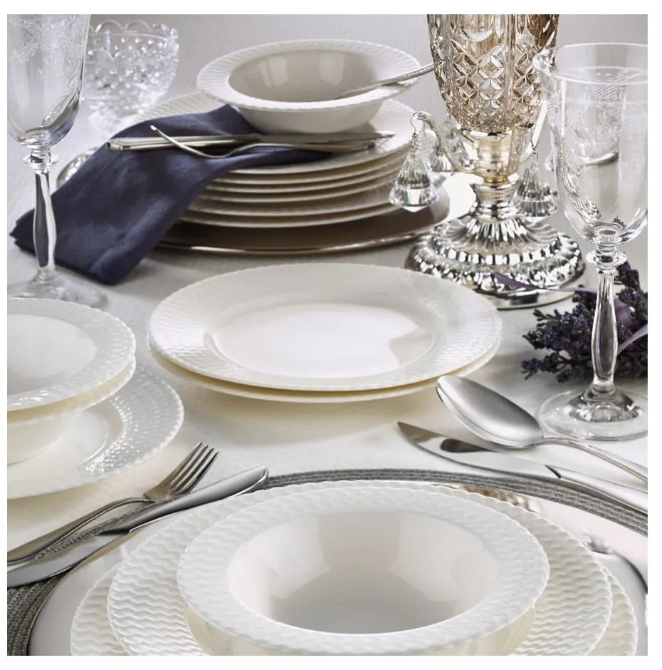 Set veselă 24 piese din porțelan Kutahya Russna