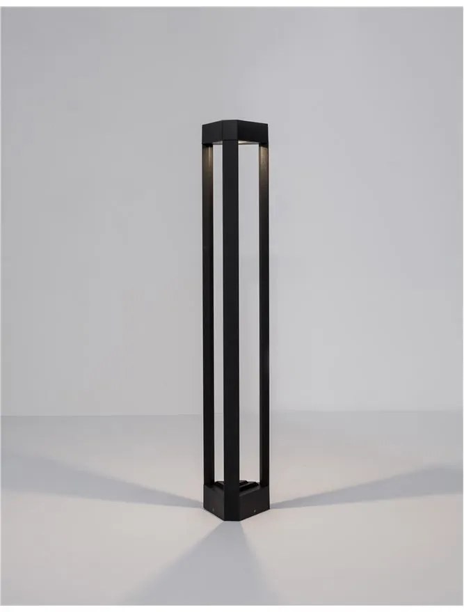 Stalp LED modern pentru iluminat exterior IP54 PAX H-80cm