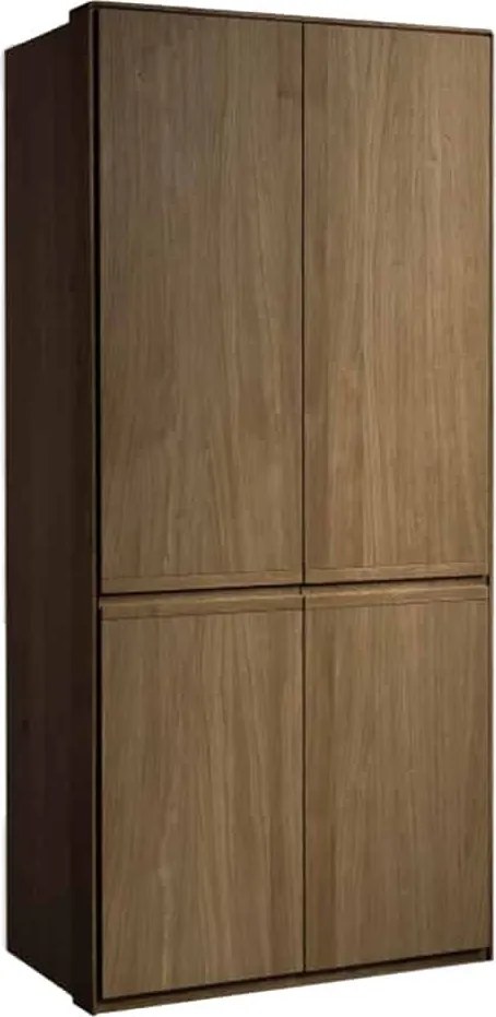 Dulap stejar masiv Serena, 104 × 61 × 222 cm