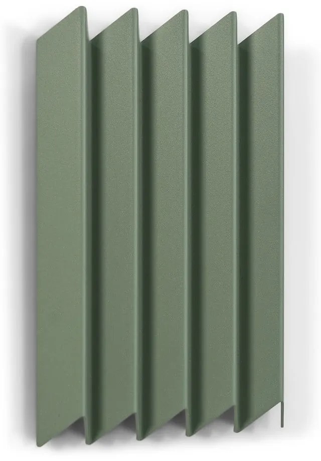 Cuier de perete verde prăfuit din metal 21 cm Sensu – Spinder Design