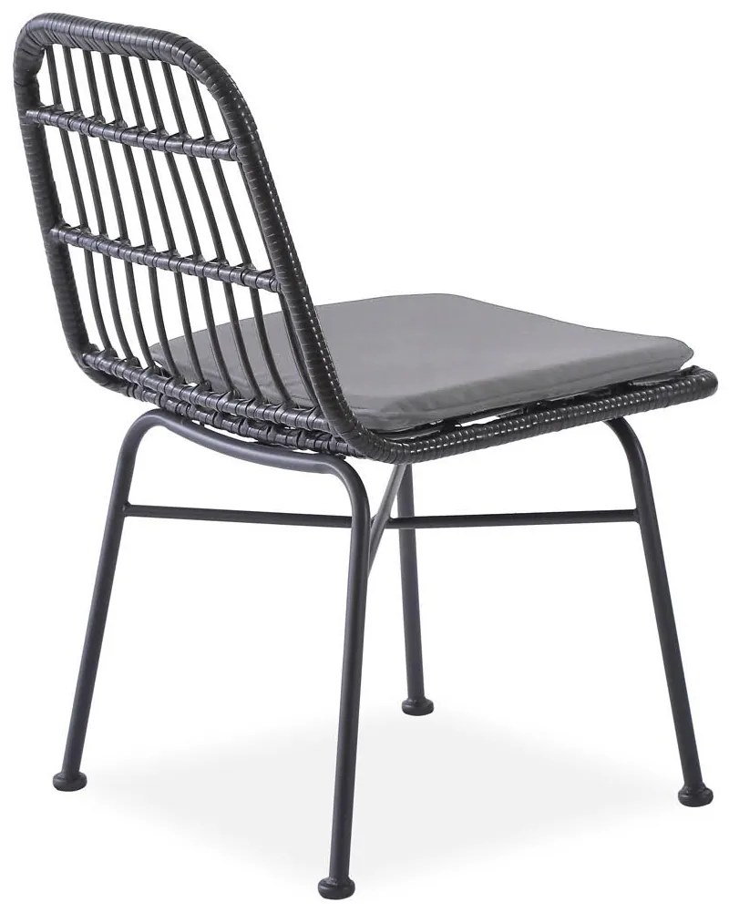 Scaun din ratan negru, LAPRO 401