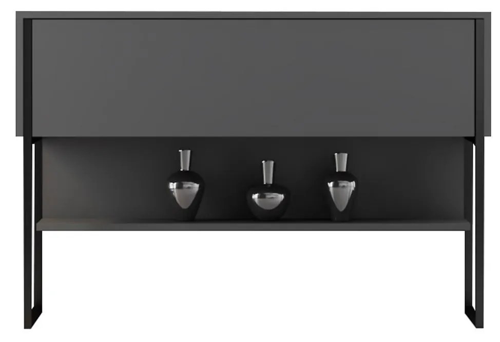 Măsuță consolă Luna 4 (Negru + antracit) . 1102305