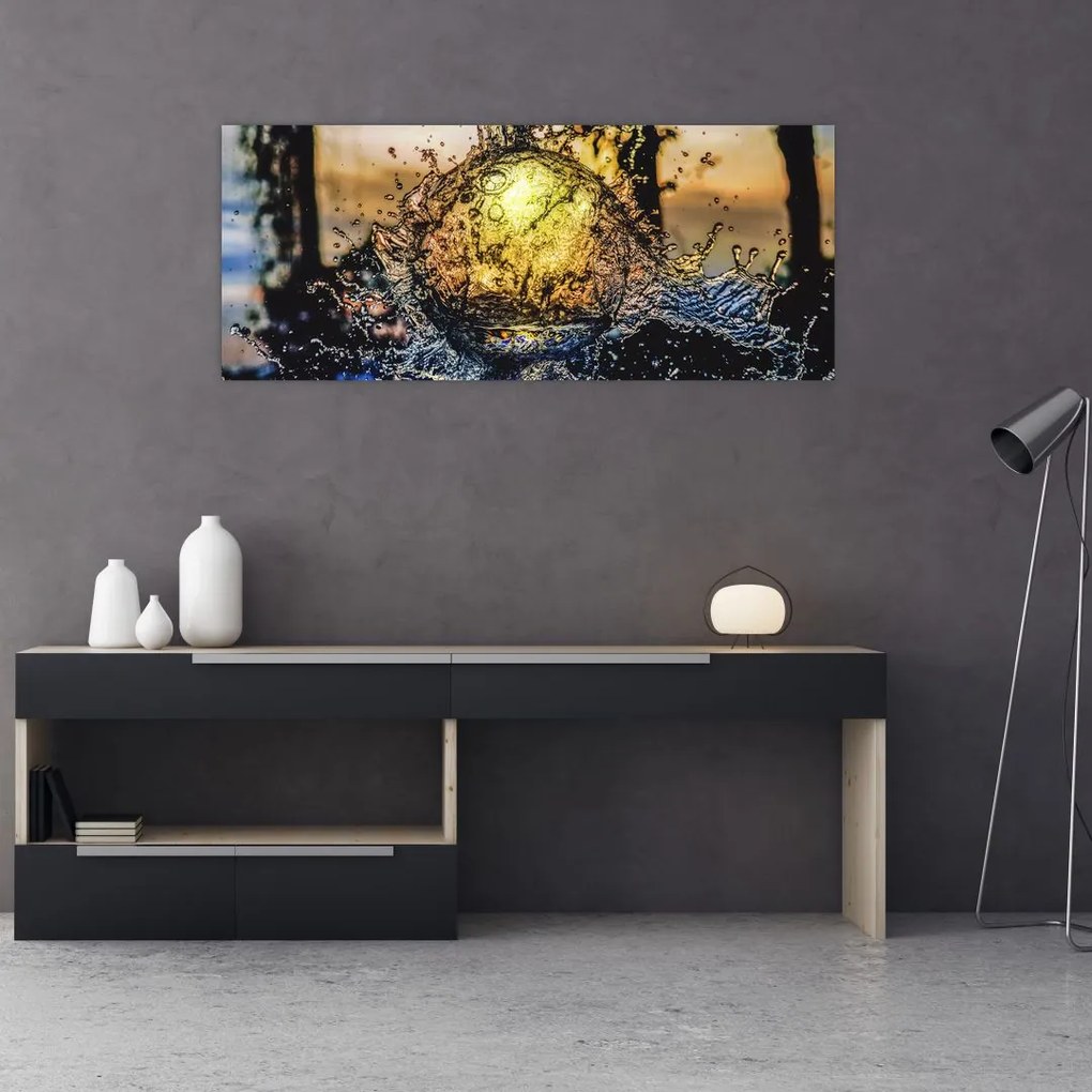 Tablou cu apa (120x50 cm)