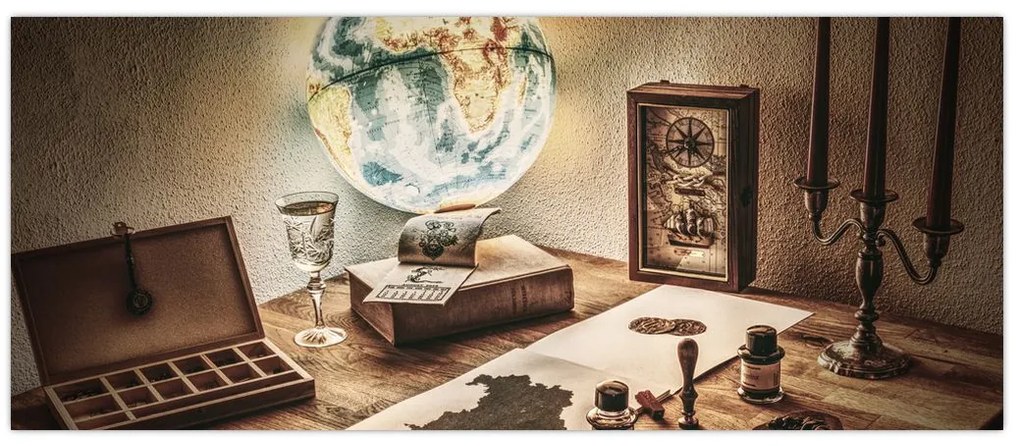 Tablou - masa de călătorie (120x50 cm)
