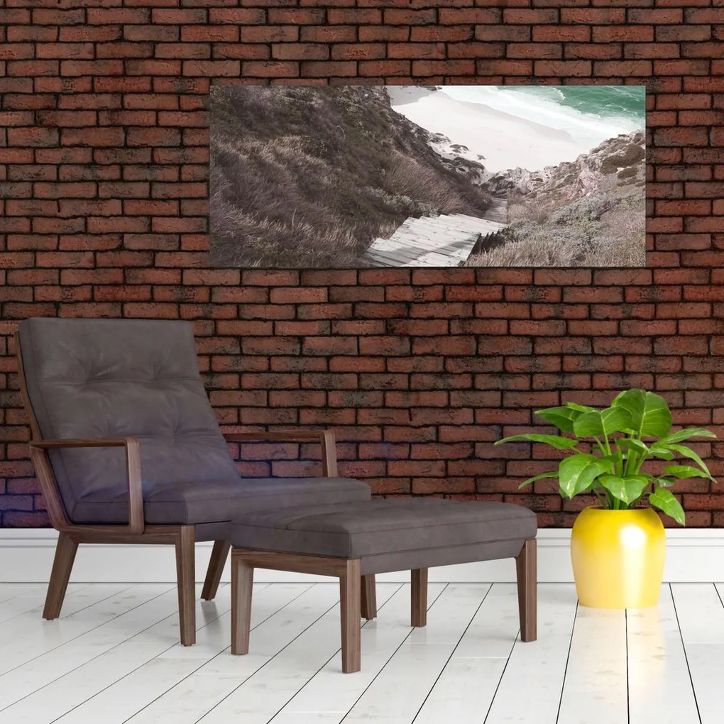 Tablou - Călătorie spre Marea de Smarald (120x50 cm)