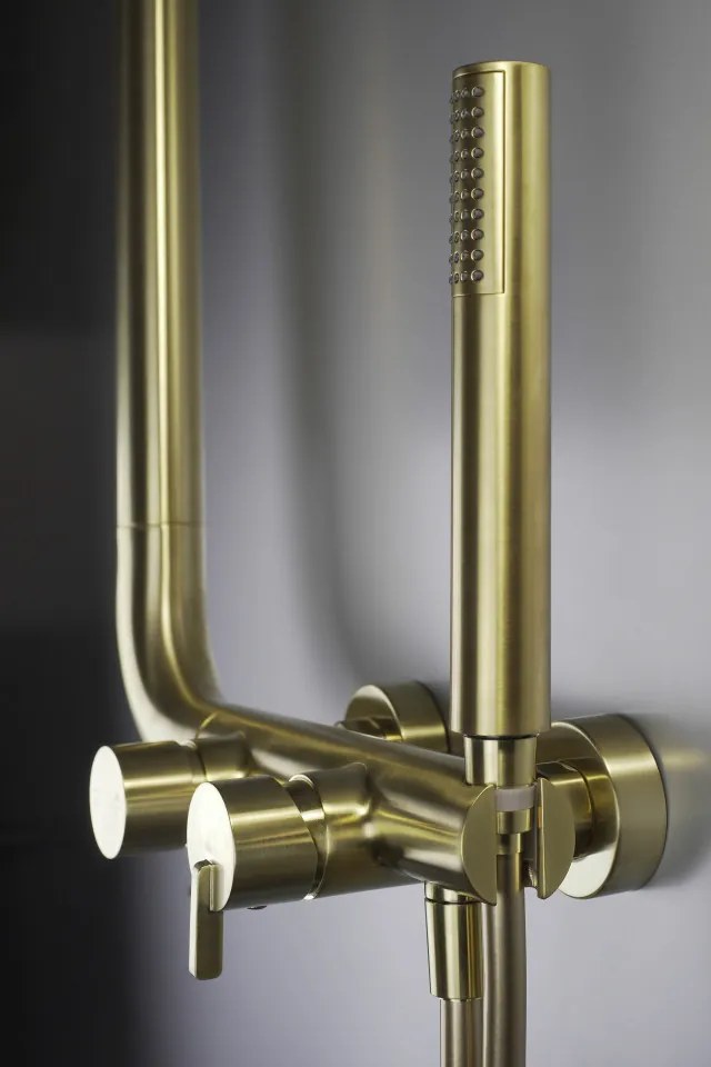 SILIA Coloana de duș NQS_R4XM Finisaj: auriu periat