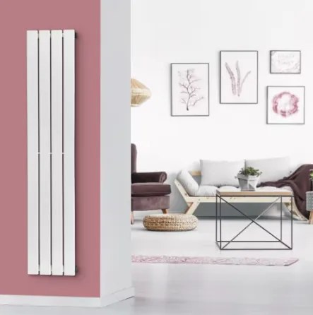 Radiator vertical, conexiune centrală, 1600 x 300 x 52 mm