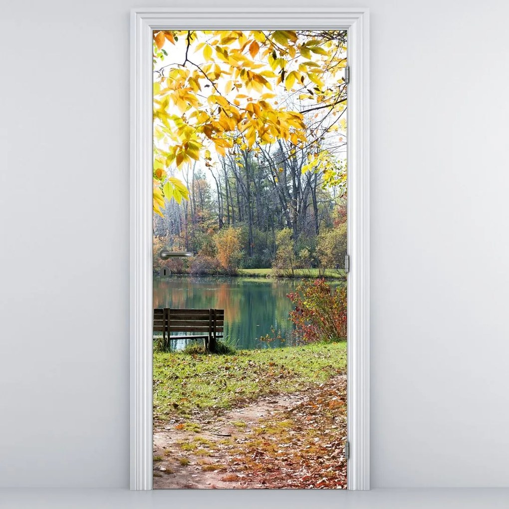 Fototapet pentru ușă - Pescărie (95x205cm)