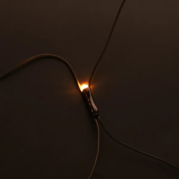 Brilagi - Perdea LED de exterior pentru Crăciun, 160 LED, 7 x 2 m, IP44, alb cald