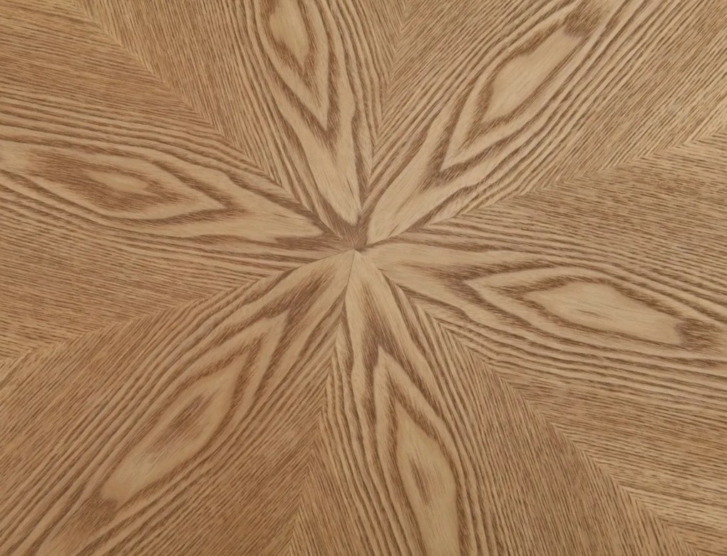 Masa Angel stejar/negru ø120 cm