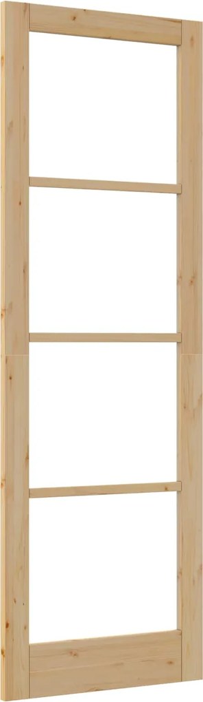 vidaXL Ușă de interior ORKDAL Maro 78 x 232 cm