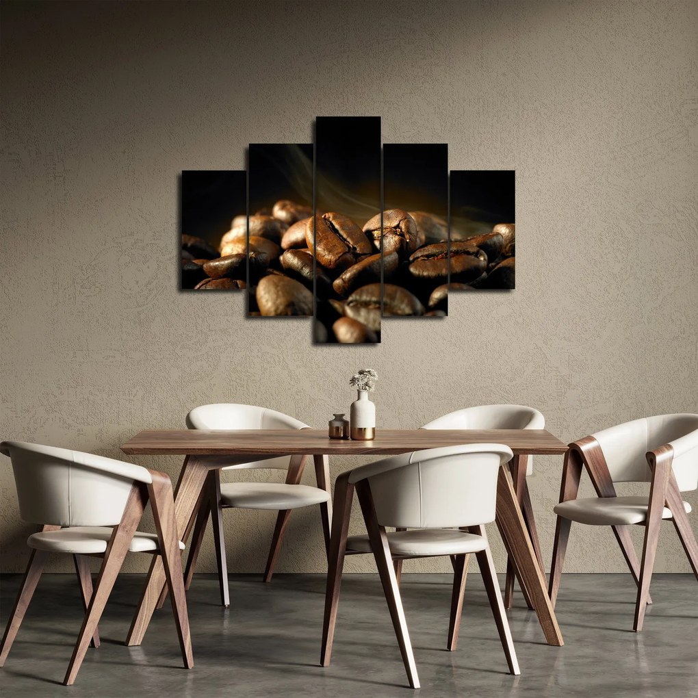 Tablou - Boabe de cafea (150x105 cm)