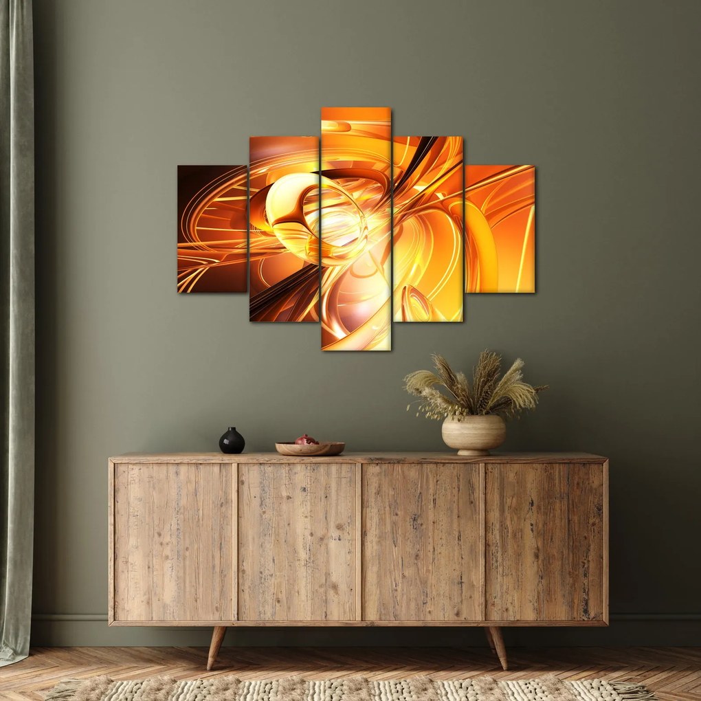 Tablou cu abstracție (150x105 cm)