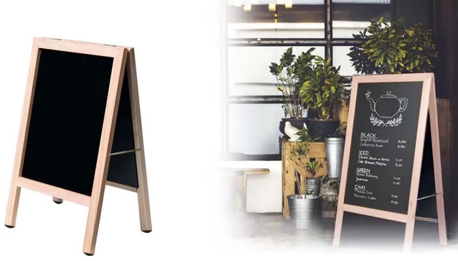 Tabla stradala cu doua fete 40x60 cm