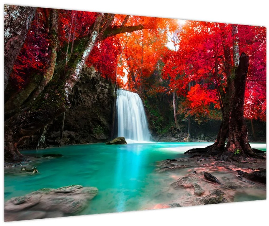 Tablou - Cascadă (90x60 cm)