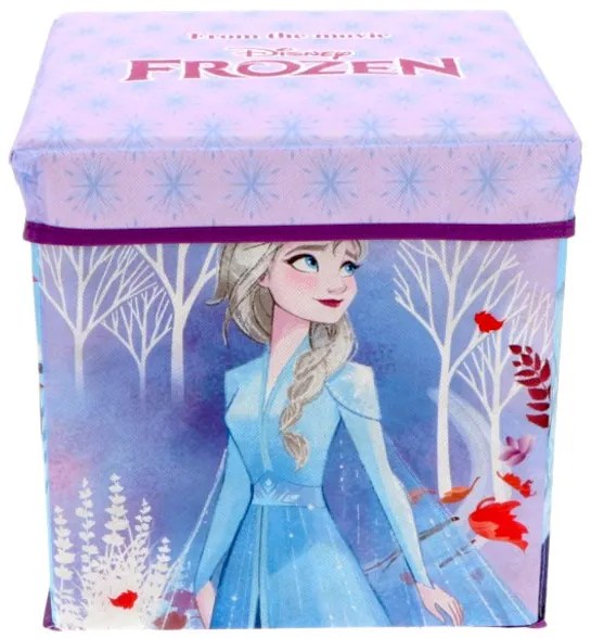 Disney Regatul de gheață depozitare jucării 30×30×30 cm