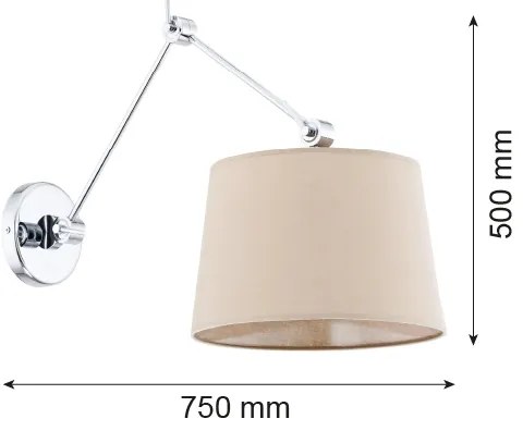 Argon 3546 - Aplica perete ZAKYNTOS 1xE27/60W