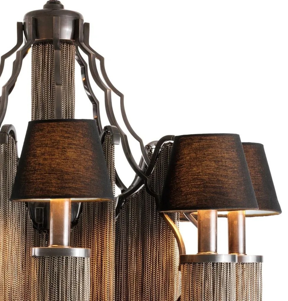 Candelabru LUX finisaj bronz Fringe L 109997 HZ