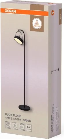 Osram - Lampadar LED DECOR PUCK LED/12W/230V CRI 90, negru