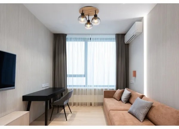 Lustră aplicată MOITAS 3xE27/40W/230V Globo 15656-3DR