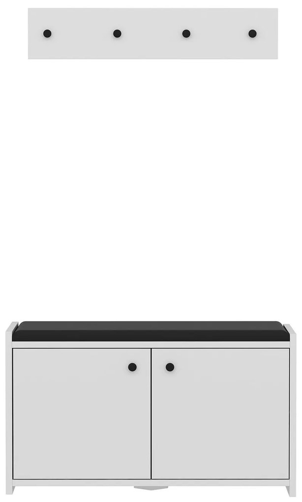 Mobilier hol Zorro (alb). 1089010