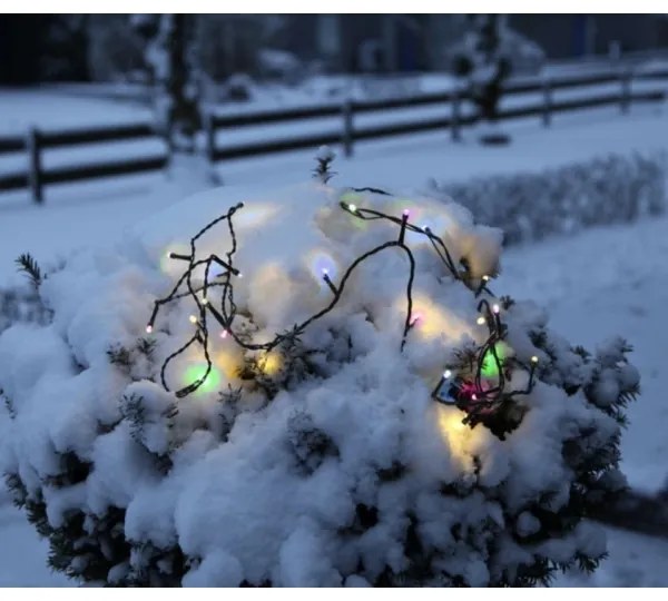 Eglo 410711 - Ghirlandă LED de exterior pentru Crăciun SERIE LED 80xLED 8m IP44 multicolor