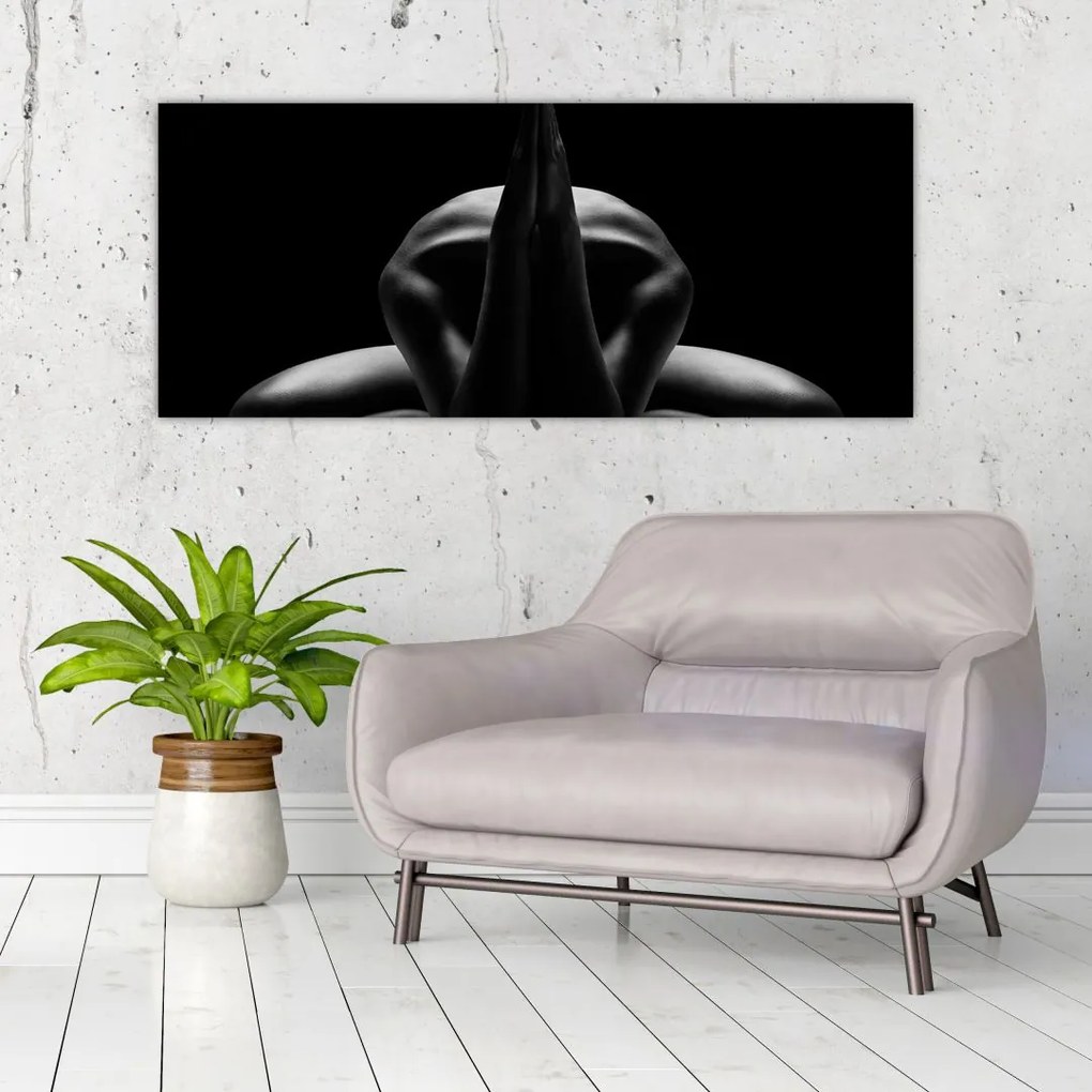 Tablou cu nud feminin (120x50 cm)